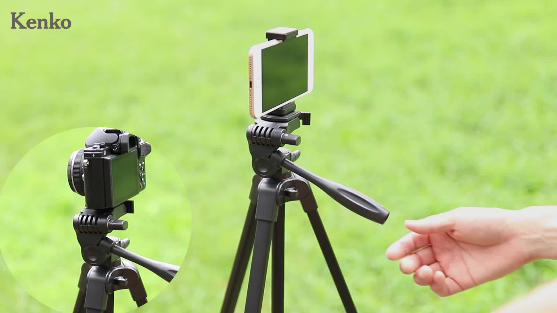 Amazon | 【Amazon.co.jp限定】Kenko Original スマホ・カメラ三脚 4段