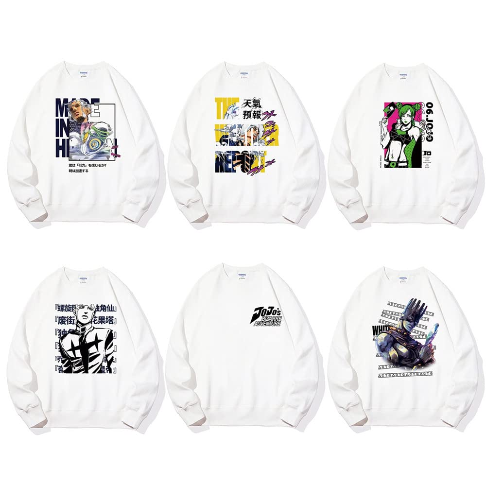 Amazon.co.jp: ジョジョの奇妙な冒険 パーカー プッチ Tシャツ 空条徐