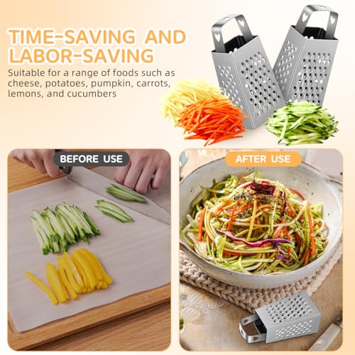 Rallador pequeño de cocina ULTECHNOVO acero inoxidable miniatura 6