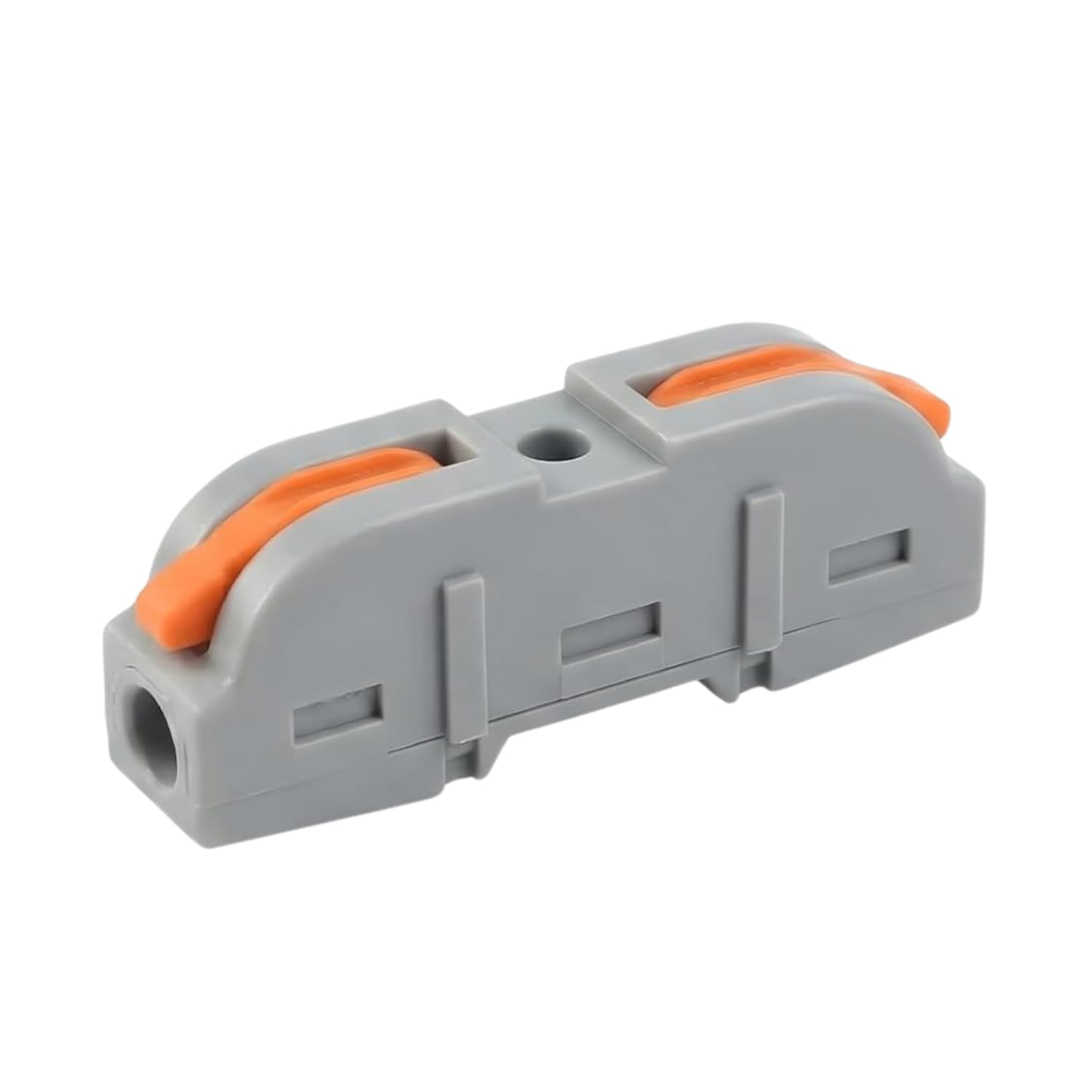 L-211 Wire Connector Pack of 10 | 2 Port Lever Wire Connector | Reusable Quick Splicing Terminal Block for Electrical Wiring, Home, Lighting, Industrial & DIY Applications-image-18