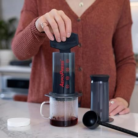 Coffee and Espresso Maker with Tote Bag 