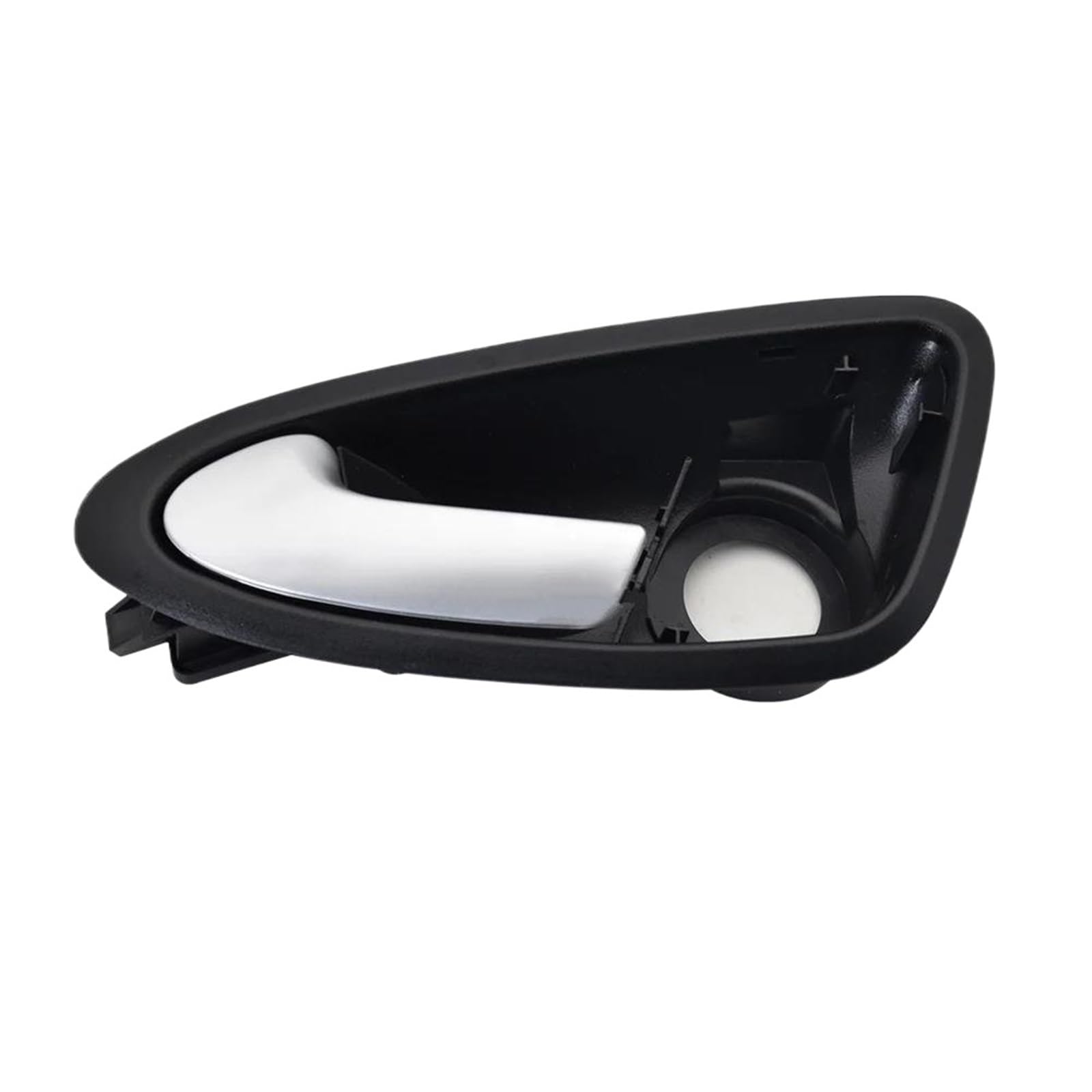 MASHRGX Inner Door Interior Handle for Seat for Ibiza 6J 2010 2011-2022 6J1837113A 6J1837114A GW(Matte Silver FL)