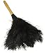 14" Genuine Ostrich Feather Duster With Wood Handle