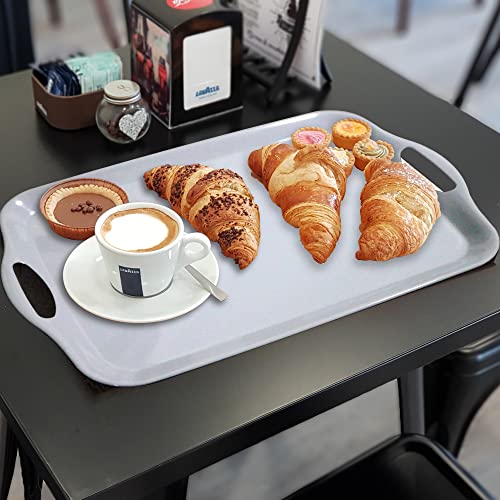 Kaqahido Large Melamine Serving Trays For Eating, 17.5’’ X 12’’ Serving Platter thumb #6