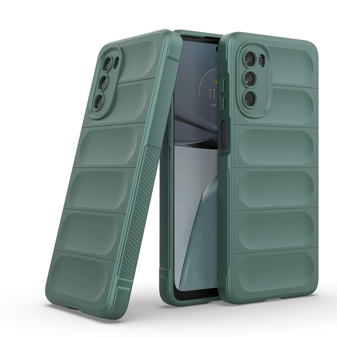 Amazon Brand- Solimo Basic Case for Motorola Moto G62 5G (Silicone_Green) (B0CDCG85QS) Amazon Price History, Amazon Price Tracker
