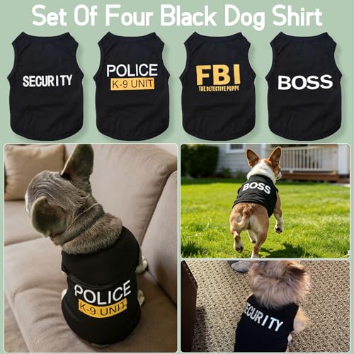 Ropa para perro disfraz cosplay 4 piezas talla XS miniatura 2