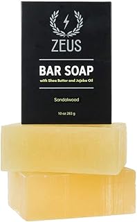 ZEUS Jabón en barra corporal y facial, jabón ...