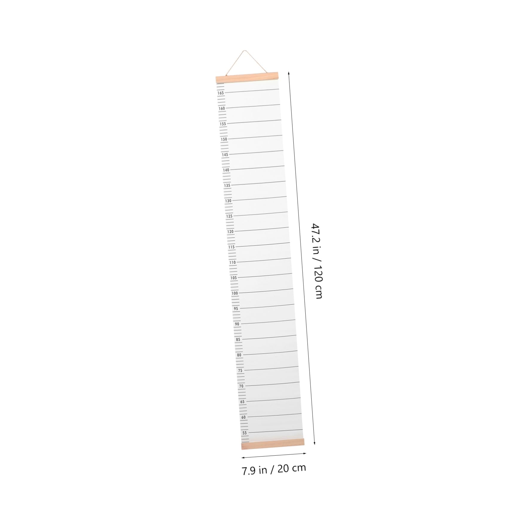 CORHAD Removable Height Growth Chart Ruler Wall Mounted Measurement Tool Easy Install Fun Cartoon Design for Family Keepsake Track