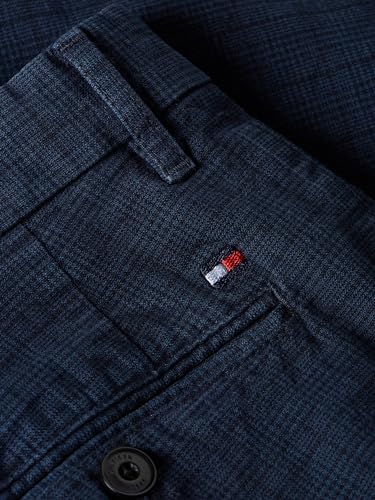 Tommy Hilfiger Herren Chino Denton Pow Check Stretch, Blau (Desert Sky), 33W / 34L – Ansicht 3