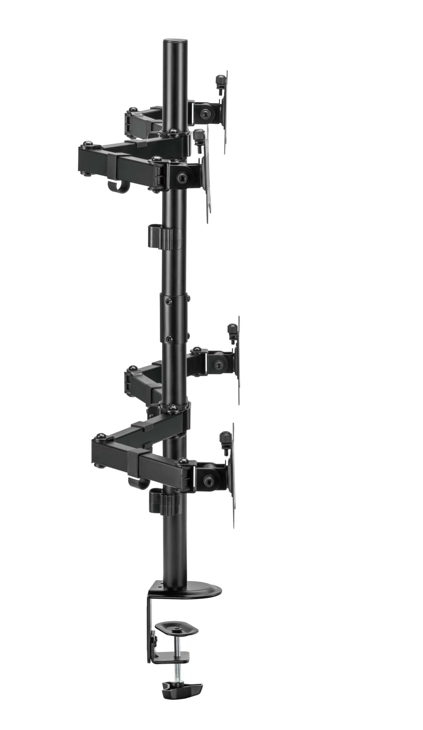 Soporte para monitor 4 pantallas - brazo para monitor - pantallas de hasta 32 pulgadas - giratorio giratorio giratorio