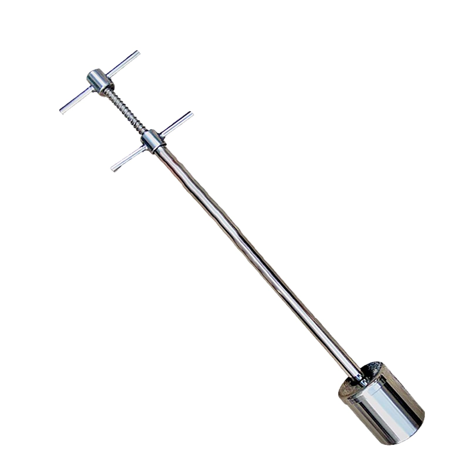 Tube d'échantillonnage de Liquide en Acier Inoxydable résistant aux Hautes températures, 100 ML, pour échantillonnage de Liquide visqueux, pour Laboratoire et Usage Industriel, Longueur 1 m