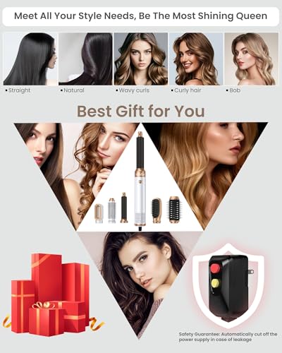 UKLISS 6 in 1 Blow Dryer Brush & Air Styler の商品画像 8