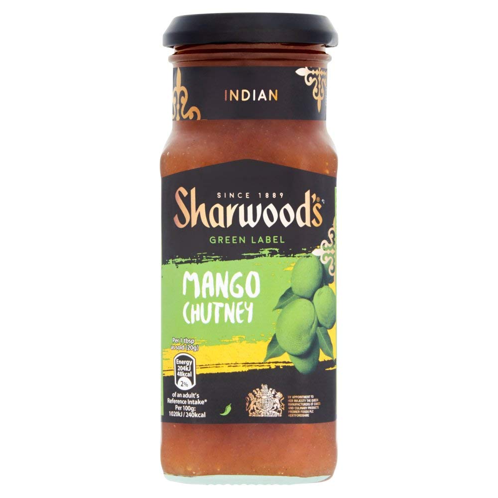 Schwartz Sharwoods Green Label Chutney 360g x 8