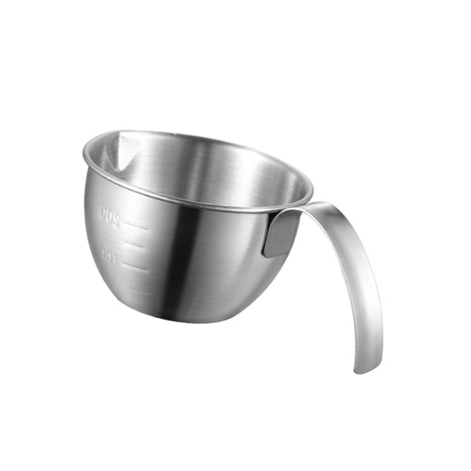 Ljmyy Miniature Stainless Steel Colander and Mixing Bowl for Efficient Draining Whisking Cooking Preparation Multipurpose Kitchen Bowl