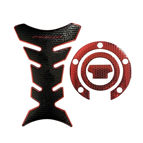 Tapis réservoir Moto pour Yamaha YZFR1 R6 FZ1 FZ6 FZ6R FZ07 MT-07 FZ09 MT-09 Moto Protecteur décalcomanie réservoir de Carburant Tampon Autocollant (Color : 14)