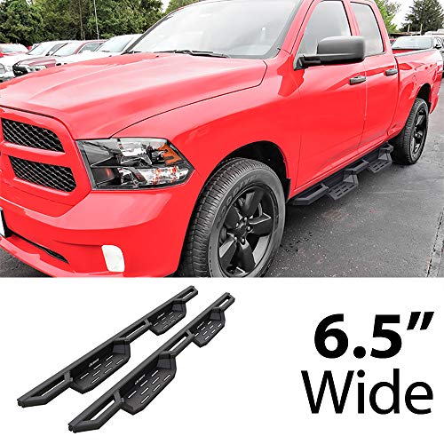 Estribos laterales HD Ridez para Dodge Ram 1500 2009-2018 miniatura 2