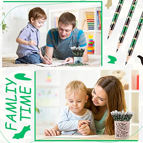 Chivao 50 lápices de camuflaje para niños miniatura 5
