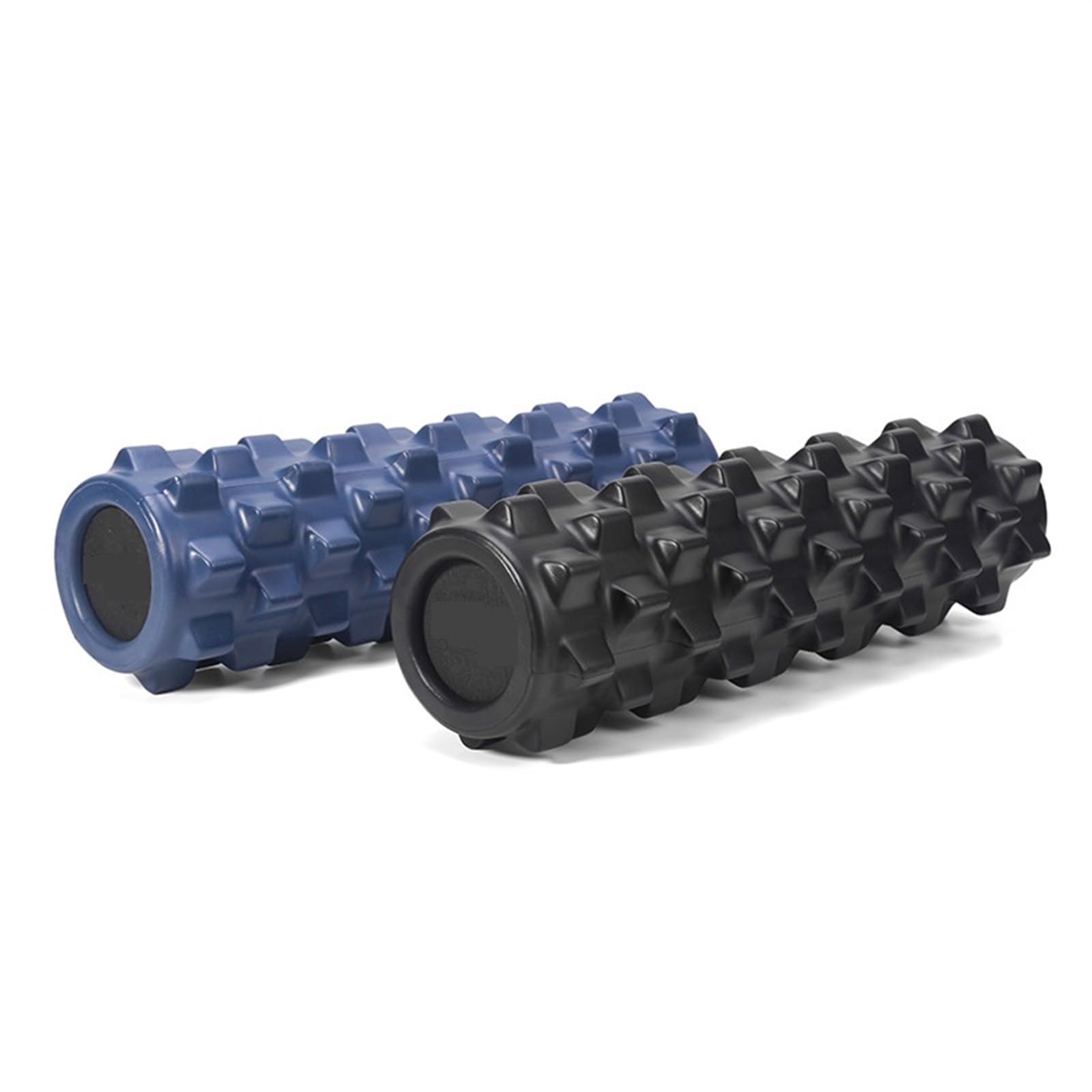Faszienrolle Foam Roller Presse Gymnastik Pulley Yoga Spalte Fitness Ausrüstung Zurück Massage Gym Übung Muskel Entspannung(33x12.5cm Blue)