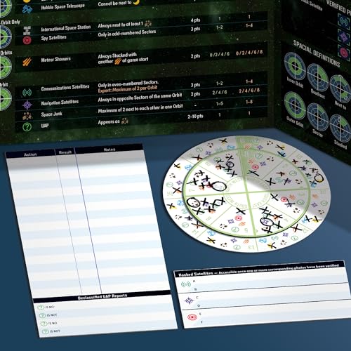 Search for UAPs - Juego de mesa de estrategia y deducción miniatura 4