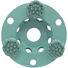 Pearl Abrasive P4 PB04G Button Cup Wheel for Concrete and Natural Stone 4 x 5/8-11