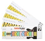 🎸 SIMPLICITÉ & POLYVALENCE : Format idéal : 10 cm x 32 cm. Posé devant soi, sur le genou ou un coin de table, ce guide est un incontournable pour toutes les guitares et tous les guitaristes, débutants ou avancés. Plébiscité par le magasine GuitarPart en 2016 et en 2024, le GuitarScaler est facile à utiliser et à transporter.