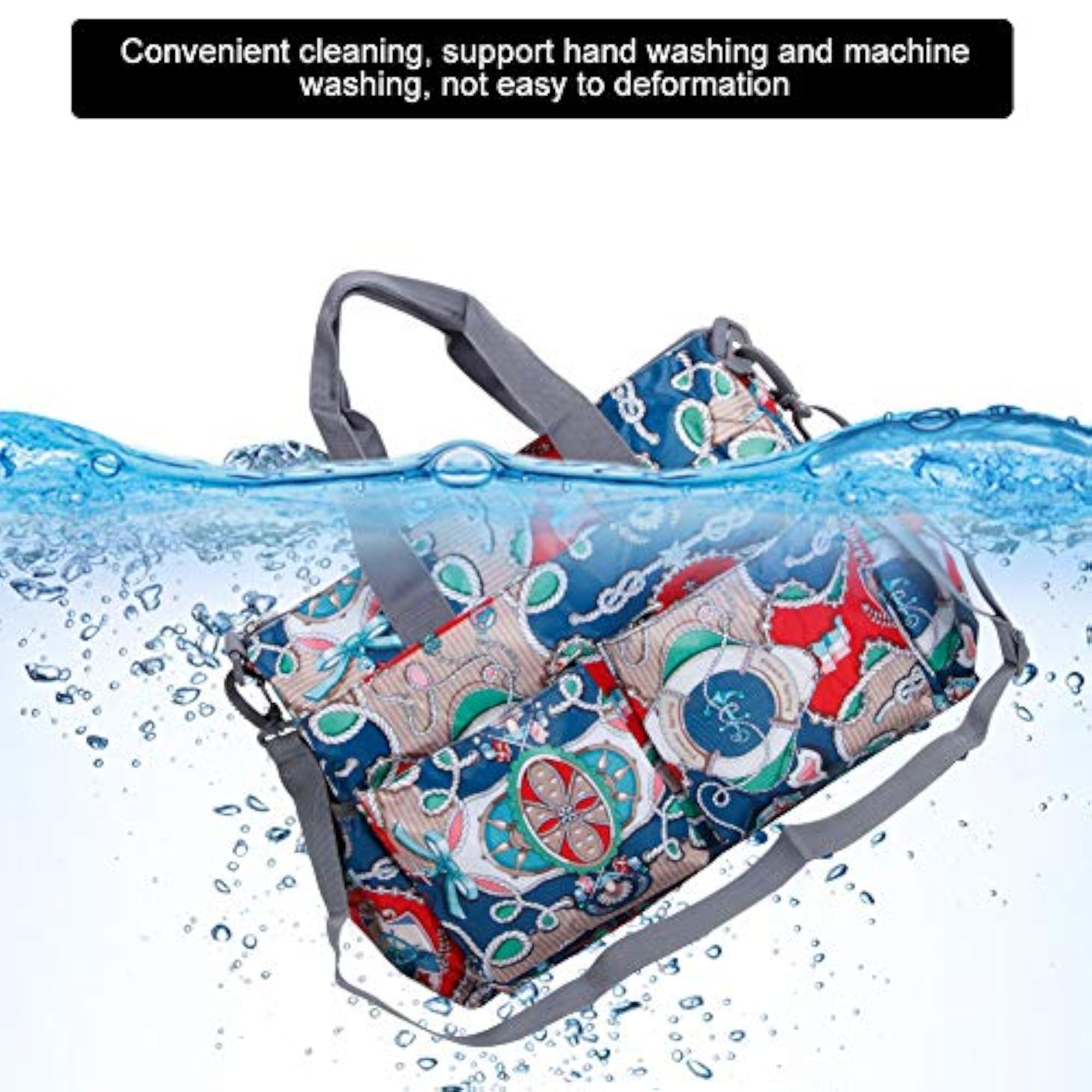 Portable Waterproof Mummy Bag, Sea Blue