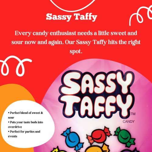 Taffy Town Saltwater Taffy- Pineapple | Gourmet Taffy| Nougat-Style Candy| Soft & Delicious| Sumer Snack Treats| Party Good Candies| 5Lbs #TOP5