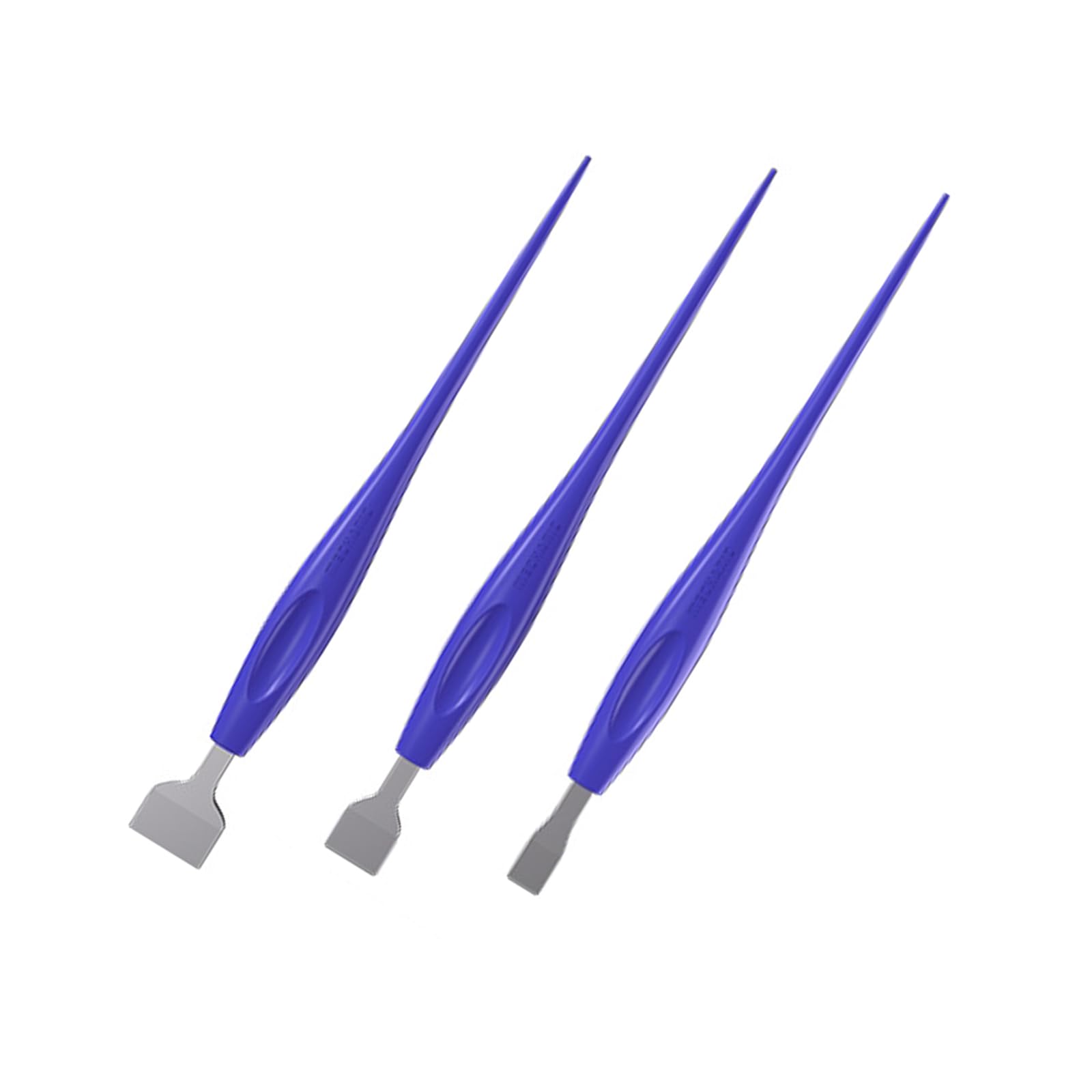 Not Solder Scraper Set 3Pcs Stainless Steel Scraper Tin Scraping for IC Chip Soldering Tin Scraping