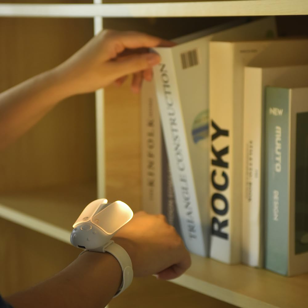 Firefly Mini luce da polso ricaricabile LED occhio protezione lettura 3 temperatura colore regolabile