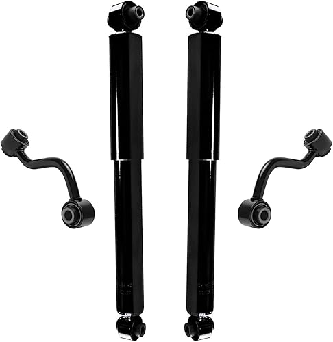 Miniatura 271 de Detroit Axle - Amortiguadores traseros para Chevrolet Equinox GMC Terrain Pontiac Torrent Saturn Vue Suzuki XL-7, 2 Amortiguadores traseros