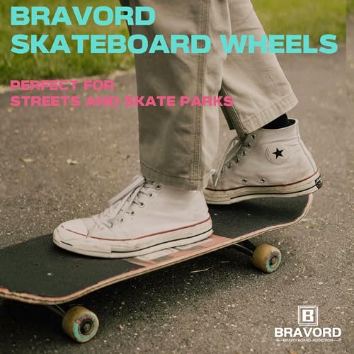 BRAVORD 100A Skateboard Wheels