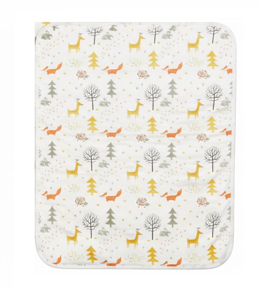 Image of Safe-O-Kid Baby Diaper Changing Mat, 70 x 49 cm Waterproof & Foldable Bed Protector, Soft & Comfortable Changing Pad for Newborns, Travel-Friendly & Easy to Clean - (Pack of 1)