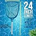 U.S. Pool Supply Professional Spa, Hot Tub, Pool Hand Leaf Skimmer Net with 12