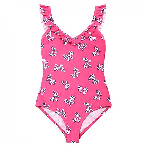 Traje de una pieza rosa niña ropa cómoda infantil talla 104-110 cm