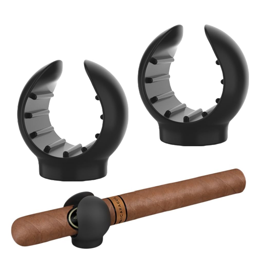 incockol 2 Pack Magnetic Holder for Golf Cart, Portable Holder Clip with Slot-in Design, Golf Cart Accessories, Fits 45 to 52 Ring Gauge, Perfect for