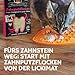 QCHEFS ZAHNPUTZFLOCKEN Katze Zahnpflege zum Lecken von Schleckmatte mit Nassfutter, Lachsöl, Katzenmilch, Malz Paste, Katzenfutter oder Leckerli