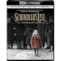 Schindler's List (4K Ultra Hd + Blu-Ray + Digital/25Th Anniversary Edition)