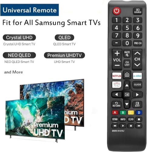 Image of New Universal Replaced Remote BN59-01315J Fit for All Samsung LCD LED HD TV 3D Smart TV Models