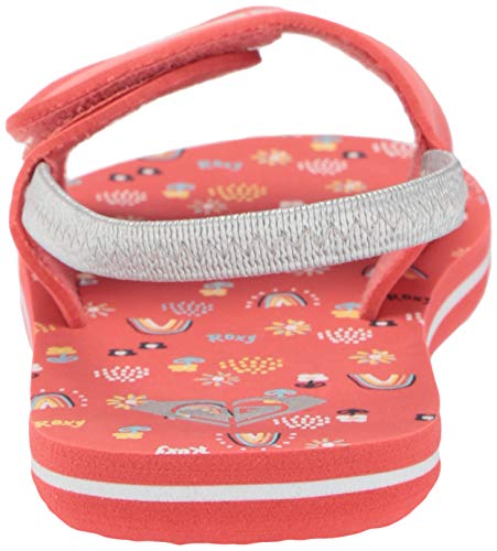 Image of Roxy Girl's TW Finn Sling Back Flip Flop Sandal Sandal, NAVY DREAM, 7 M M US Toddler
