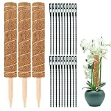 Pflanzenkabelbinder- Ausgestattet mit 20PCS Pflanzenrestenband, das verschiedene Zweige effektiv fixieren kann, auch Sämlinge pfropfen und die Wachstumsrichtung von Pflanzen ändern kann.