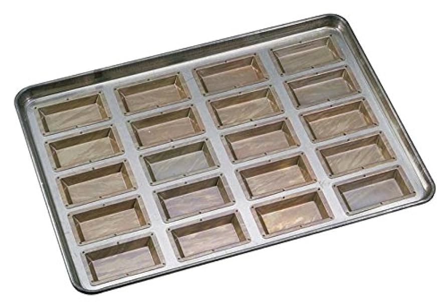 千代田金属 フィナンシェ型 20個取 大型サイズ 製菓道具 千代田金属 フィナンシェ型 20個取 大型サイズ 製菓道具