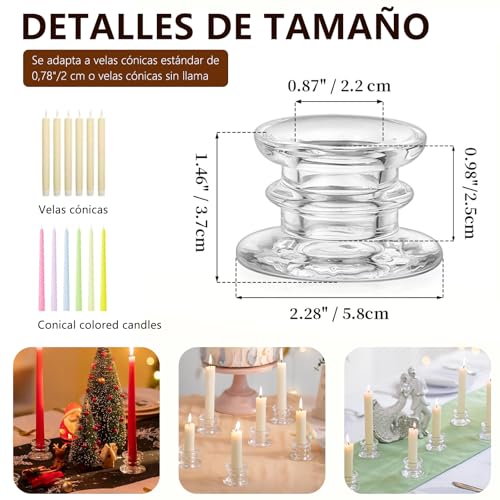 Lista de Portavelas de velas pequeñas , listamos los 10 mejores. 30 Imagen adicional