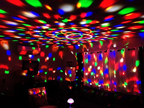 disco ball bluetooth dome light & speaker