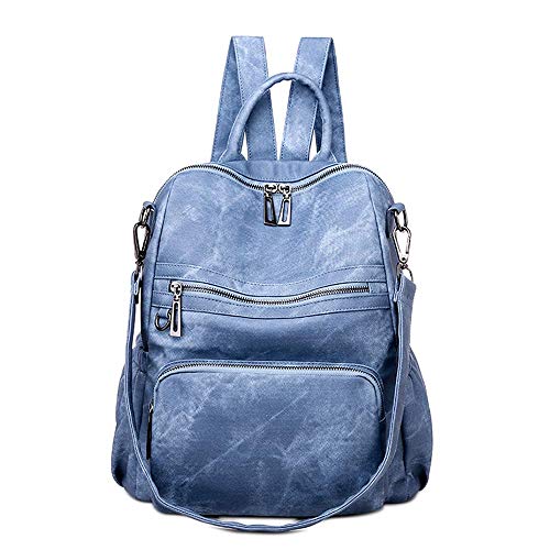 Neuleben Sac à dos pour femme - Sac à bandoulière en cuir PU - Sac à main avec antivol - Sac à dos pour femme pour tous les jours, école, université, bureau, voyage Cover