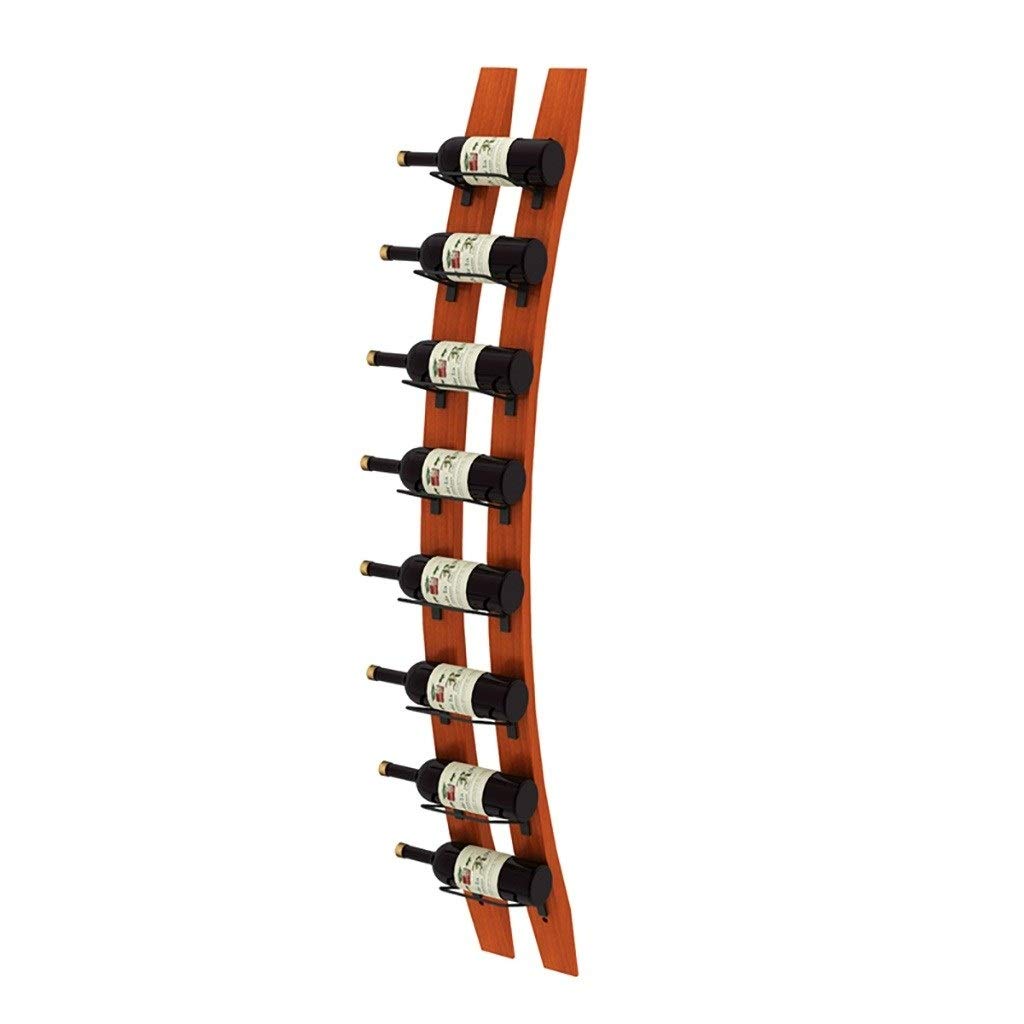 Casier à vin mural en bois range bouteille suspendu compact