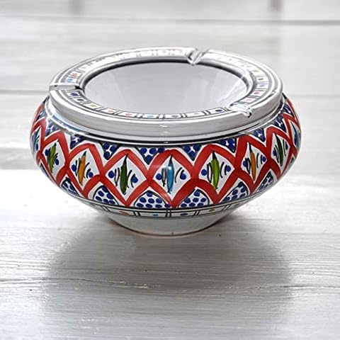 YODECO - Moroccan ashtray BAKIR Red - Large Cover
