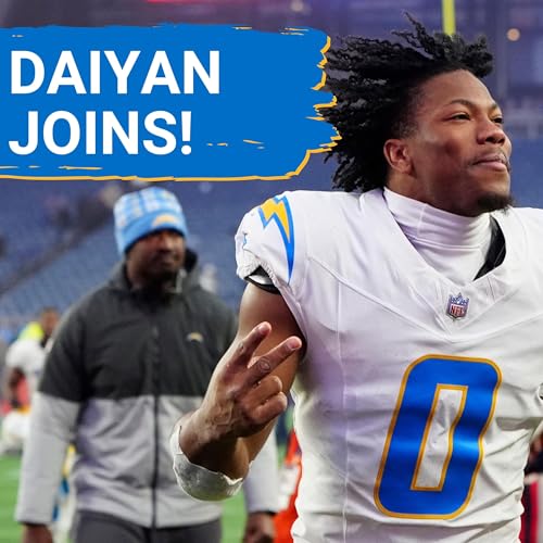 Chargers STAR Daiyan Henley Joins to Discuss Massive Chiefs Victory and Justin Herbert's Clutch Game Podcast Por arte de portada