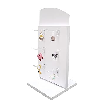 FixtureDisplays Countertop Display with Hooks 10X10X21