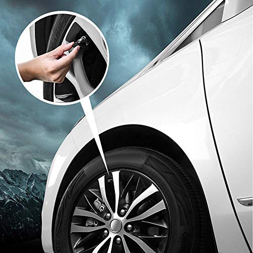 MFJUNS 5 Pcs Presta Valve Adaptors, 10 Pcs Bike Tire Caps, Bike Valve Stem Adapter for Mountain Bikes, Cars, Bike Accessories