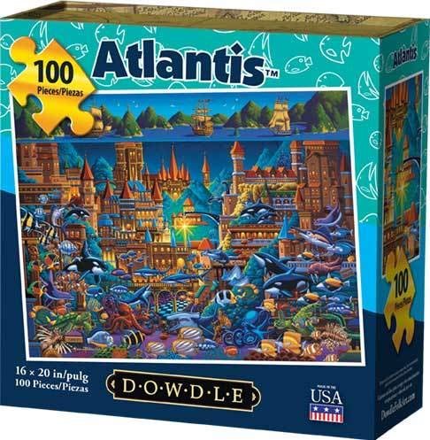 Dowdle Jigsaw Puzzle - Atlantis - 100 Piece